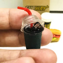 NEW 4PCS/Set 1/6 Scale Dollhouse Miniature Bread Coffee Mini Fast Food for Barbies Blyth OB11 BJD Doll House Kitchen Play Toys