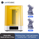 ANYCUBIC Wash & Cure 3 Plus Washing Curing 2 in 1 Machine For 12K Mono M5s 6K Mono X 6Ks LCD 3D Printer 3D Printing Models