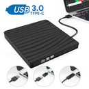 USB External CD DVD Reader CD/DVD Drive Burner Reader External DVD CD Writer Drive Portable Burner Reader for Laptop Desktop PC