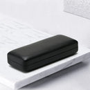 Unisex Glasses Box Lychee Pattern Pu Leather Eyewear Protector Cover Reading Glasses Case Women Men Sunglasses Case