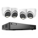 ANNKE 8CH 5MP Video Security System Dual Light H.265+ DVR Recorder Video Surveillance CCTV Camera Kits 3K Outdoor PIR Detection