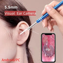 5.5MM HD Visual Ear Endoscope 3 in 1 USB Otoscope Ear Wax Cleaning Inspection Camera Tools for Android Phone PC