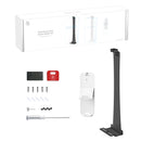 For PS5/PS5 Slim/PS5 Pro Wall Mount Storage Bracket Controller Headset Hook Host Wall Mount Bracket Host Stand for PlayStation 5