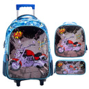 Boy Girl's School Backpack Boy Waterproof Resistant Bag With Lunch Bag and Kit2024 Case