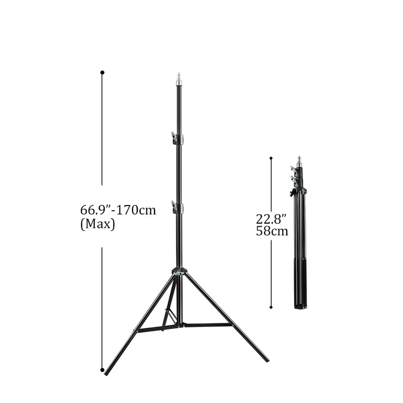 Heavy Duty Metal Aluminum Alloy Light Stand Tripod for Photo Studio Softbox Video Flash Reflector Lighting Background Stand