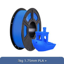 ANYCUBIC PLA+ 3D Printer Filament 1.75mm 3KG/Roll High Precision Pla Plus 3D Printing Material Plastic Rubber Consumables