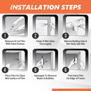 1 Roll 50cm X 3m 1/5/15/25/35 Percent VLT Window Tint Film Glass Sticker Sun Shade Film for Car  UV Protector foils Sticker Film