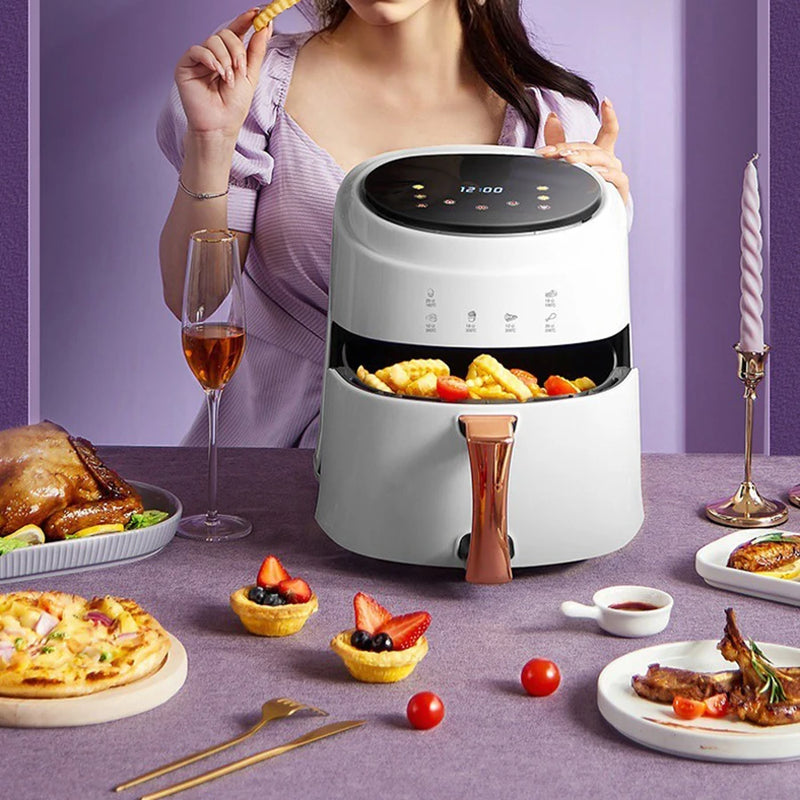 8-liter fully automatic air fryer machine smart oil-free electric oven