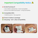 AWESAFE PX9 Car Radio Autoradio for  Renault Clio 4 2012-2019 Wireless Carplay Screen Android Auto Stereo GPS Navi FM RDS BT SWC