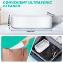 650ML Ultrasonic Cleaning Machine High Frequency Vibration Cleaner Washing Tool Portable Watch Jewelry Glasses Braces Cleaner