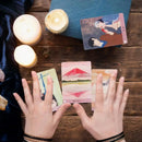 Tarots Love Oracle Cards English Fate Divination Tarot Deck Party Entertainment Tarot Cards 41 Cards Fortune-telling Board Game