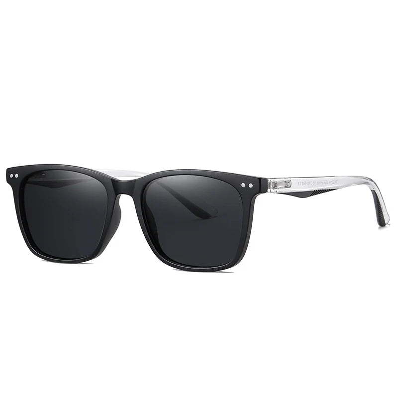 Women Retro Outdoor Polarized Sunglasses For Men Fashion Transparent Korean Square Girl  Driving Sun Glasses Unisex UV400