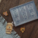 1Pc Cream Skirt Lace Heart  3D Acrylic Mold Nail Art Decorations  DIY Design Silicone Decorated  Nail Art Templates Nails  Mold