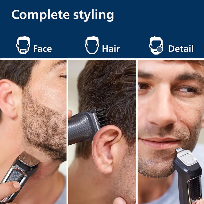 Powerful Professiona Electric Wireless Man Hairdresser Men Barber Shop Groin Beard Repairer Mustache Facial Hair Trimmer Clipper