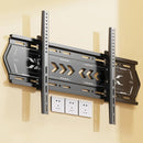 TV Wall Mount, Low Profile for Most 32-70" TV, Fixed Wall Mount Universal TV Brackets Max VESA 400 x 400mm, Weight up to 110lbs
