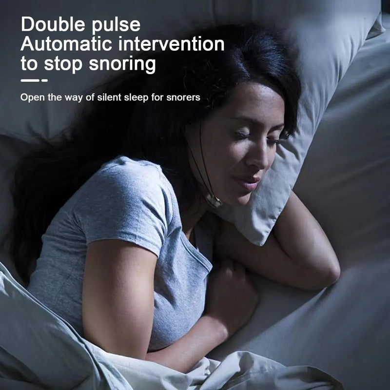 Smart Anti-snoring Device Effective Anti Snoring Solution Well Sleep Apnea Care Sleep Aid Comfortable Health Q0F4