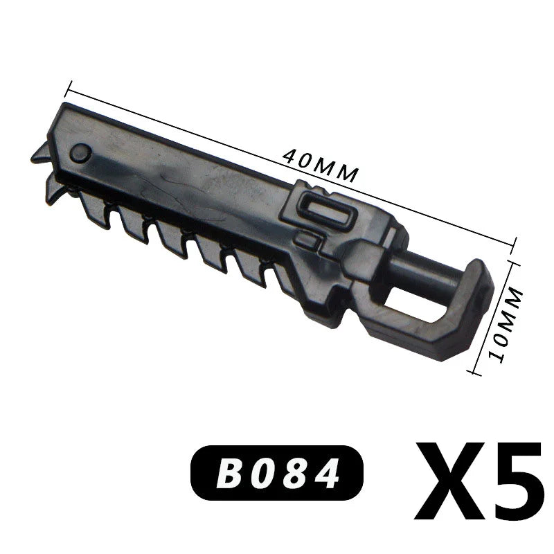 MOC Medieval Accessories Building Blocks Military Soldiers Shoulders Armor Blaster Helmets Weapons War Bricks Children Toys B038