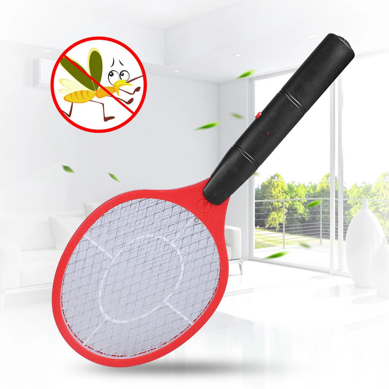 Bug Zapper Racket Cordless Battery Power Electric Fly Mosquito Swatter Bug Zapper Racket Insects Killer Battery Mosquito Swatter