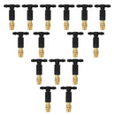 5-100Pcs Outdoor Misting Cooling System Garden Irrigation Watering 1/4'' Brass Atomizer Nozzles 4/7mm Hose Garden Sprinkler Head