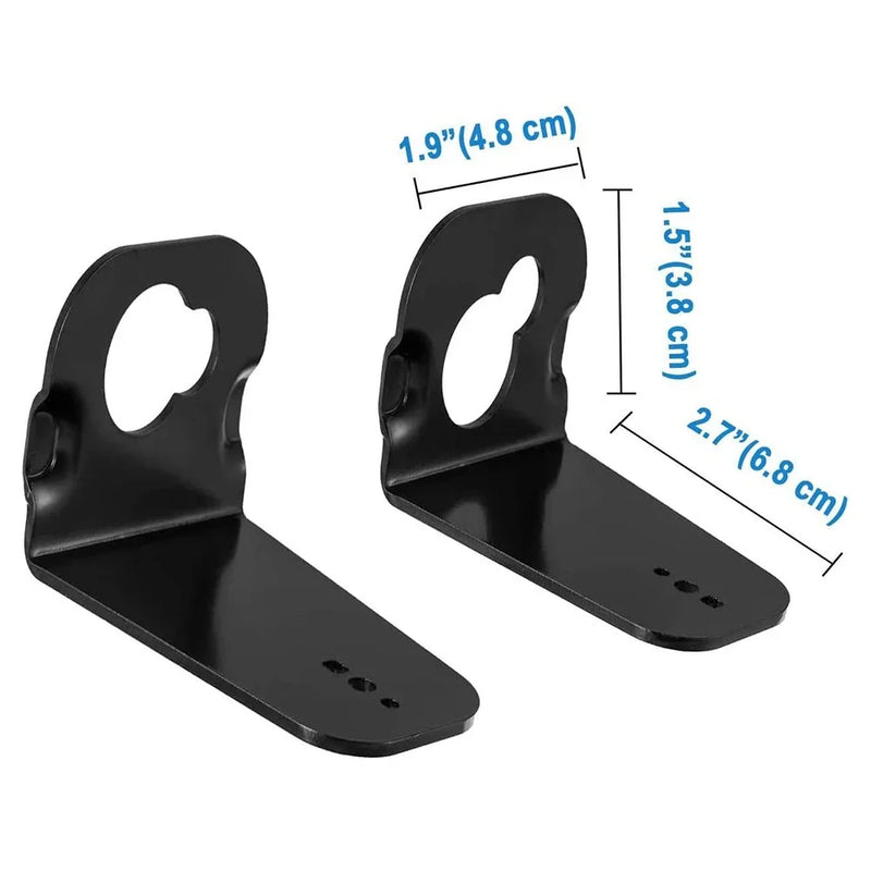 2pcs/set Soundbar Wall Mount Brackets w/screw Audio Speakers Holder for Samsung HW-M450 HW-M550 HW-M360 HW-MM45 HW-K450 HW-KM36