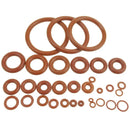 200pieces 2mm Thickness Silicon Rubber O-ring Sealing 5-23mm OD Red Heat Resistance O Ring Seals Gaskets