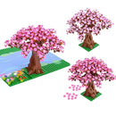 City House Accessories MOC Bricks 3471 2435 6064 Plant Tree Pine Prickly Bush 2x2x4 Green Grass Building Bricks Creative Toys