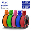 JAYO 5Rolls PETG Filament 1.75mm High Speed PETG 3D Printer Filament 1.1KG/Roll High Flow Speedy Matte 3D Printing Materials