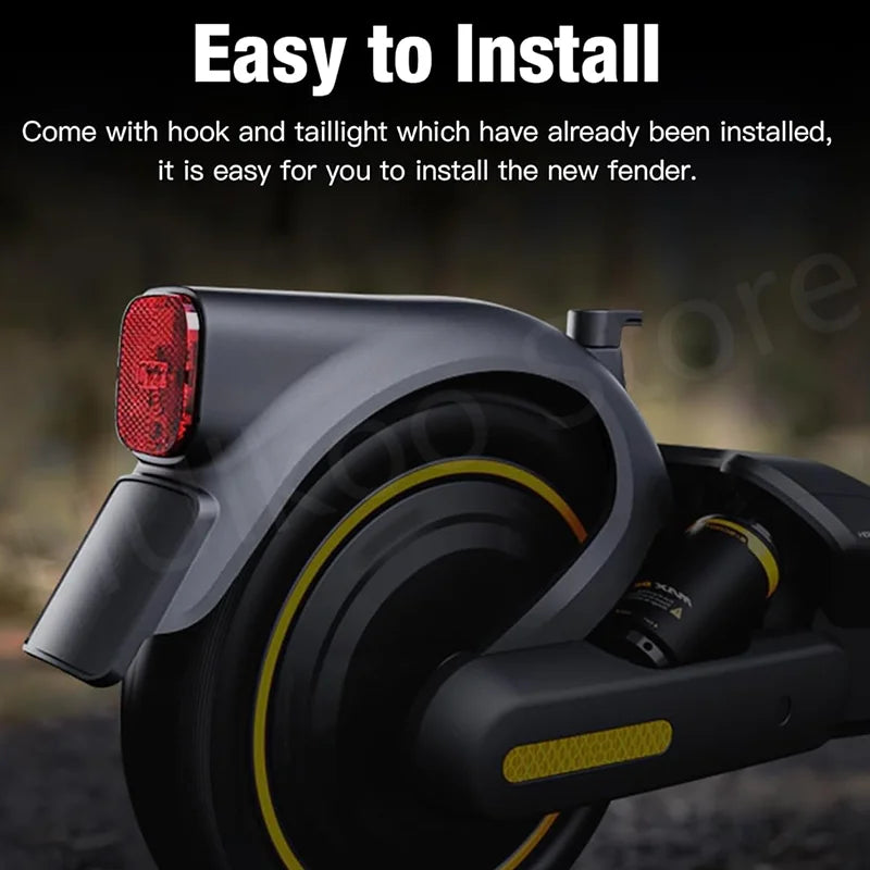 Original Mudguard for Ninebot By Segway Max G2 G65 Electric Scooter Rear Fender With Taillight Kickscooter Accessories