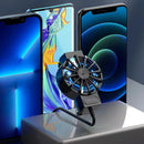 4 - 7 " universal mobile phone radiator for iPhone Samsung Android phone cooling fan Game cooling small fan
