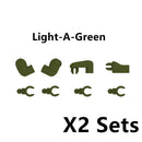 MOC Military Building Blocks Soldiers Figures Special Accessories Squatting Posture Arm Hand Kit Bricks Toys For Kid Gifts O020