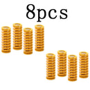 4pcs 3D Printer Parts Spring 8*20MM Leveling Spring 3D Printer Accessories for Ender 2 3 Pro 5 for Creality CR-10S PRO Hot Bed