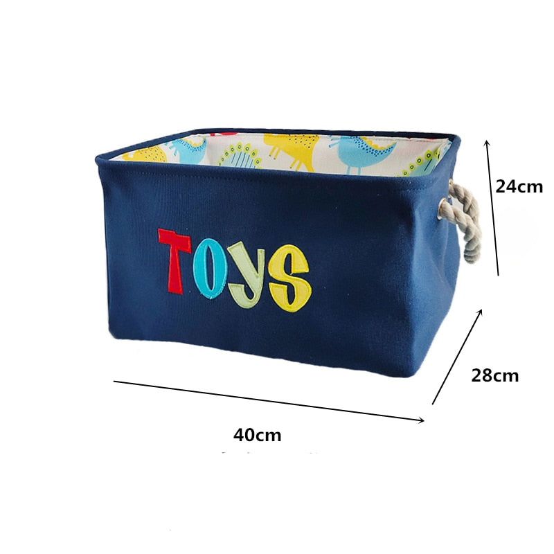 Foldable Laundry Basket for Dirty Clothes for kids baby Toys canvas wasmand large storage hamper kids baby Home Organizer