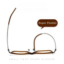 YIMARUILI Ultra-light Fashion TR90 Eyewear Men Pure Titanium Decoration Retro Round Optical Prescription Eyeglasses Frame Women