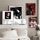 Rapper Playboi Carti Poster Self-adhesive Art Poster Whitepaper Prints Posters Artwork Aesthetic Art Wall Painting