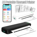 Printer Inkless BT Wireless Portable Printer with Printing Paper Document Printing Maker for Smartphone PC  A4 Thermal Printer