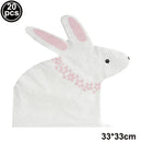 Easter Theme Disposable Tableware Cute Cartoon Rabbit Pattern Paper Plates Cups Napkins Kids Easter Party Decoration Supplies