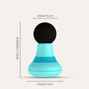 Mini Electric Handheld Massager Wand,Powerful 6 Speed Vibration Modes,Cordless Handheld,Suitable for Shoulder and Back Massage