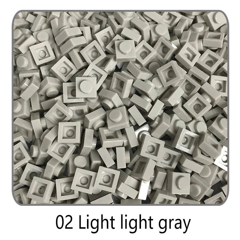 1000pcs DIY Pixel Art Bricks1x1 Round Tile Building Blocks Compatible with 98138 Anime Figure Assemble Toys Gift for Children