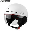 PEMILA Bicycle Helmet With Goggles Cycling Helmet Full Edge Wrapping Technology Bike Helmet Road MTB E-bike MTB Bicycle Helmet