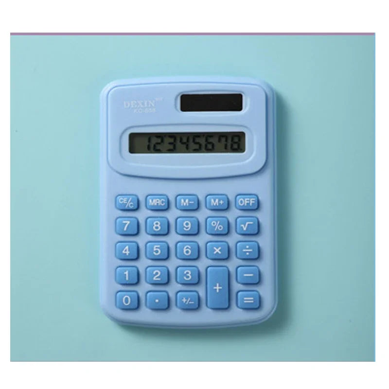 Small Calculator Silent Calculator Mini Version Learning Auxiliary Portable Calculator Back To School Supplies Students/Finance