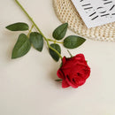 DIA 8CM Artificial Roses Valentine's Day Plastic Juana Flower Bouquet Wedding Decoration Living Room Dining Table Ornament Roses