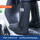 Rain boots for men, waterproof rain boots, non-slip, thickeneded, wear-resistant water shoes, rainy day shoe covers, cycling ...