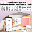 3 Rolls White Thermal Label Sticker 50mm x 3.5m Waterproof Adhesive Color Paper Phomemo M02/M03AS/M04AS Photo Paper for Printer