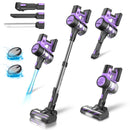 INSE S10 Cordless Vacuum Cleaner, 6-in-1 Stick Vacuum with 45Kpa Powerful Suction, Max 50 Min Runtime Rechargeable Battery