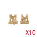 WW2 Military Building Blocks Mini Bricks Solider Figures Gifts Weapon Equipment Accessories USA Greman Vests Armor Toys For Kids