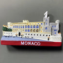 Europe Monaco 3D Fridge Magnets Tourism Souvenir Refrigerator Magnets Sticker Collection Handicraft Decoration Articles