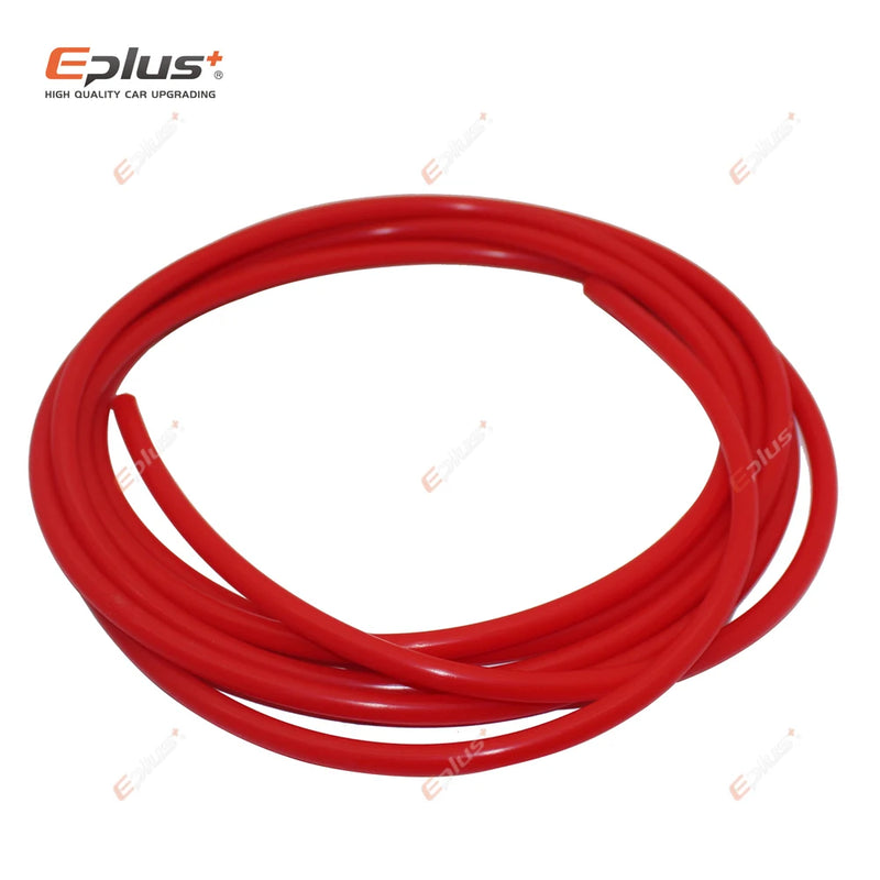 EPLUS Universal Hyperthermia Flame Retardant Silicone Silicone Hose Vacuum Tube Steam Pipe Water Pipes Red 3mm 4mm 6mm 8mm 10mm