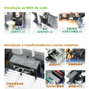 Wovibo Fonte PC Power Supply PSU Rated 600W 80 Plus APFC 120mm Fan Gaming 220V 110V ATX Computer Fuente De Alimentacion Source