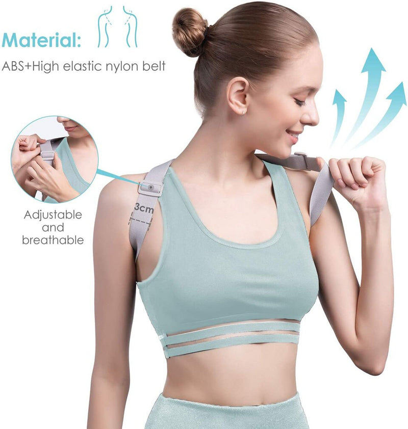 Smart Back Posture Correction Device Adjustable Back Smart Shoulder Support Belt Training Belt Spine Correction Back