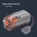 MOC M XL L Motor Servo Power Functions Motor High-Tech Parts Multi Tool PF 8293 8883 Model Building Blocks Compatible With LEGO
